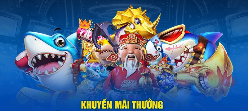 Khuyến mãi Thưởng bắn cá - Nổ hũ liên hoàn tại Ko66